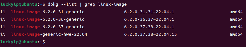 删除 Debian、Ubuntu 中不使用的旧版的内核插图4